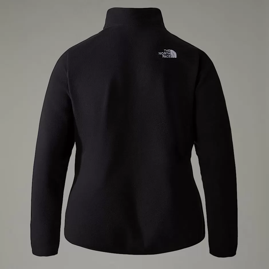 Polaire à Col Zippé Grande Taille 100 Glacier Pour Femme<The North Face Clearance