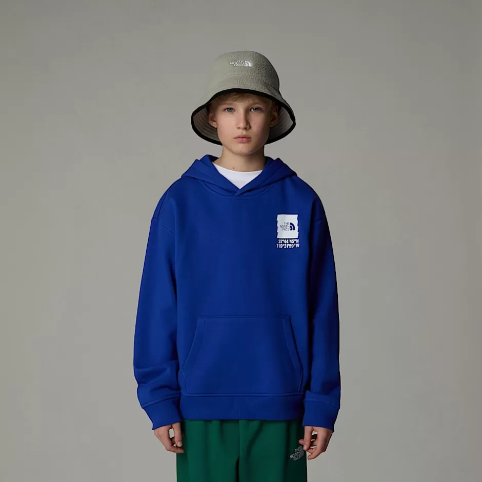 Sweat à Capuche Oversize Coordinates Graphic Pour Garçon<The North Face Hot
