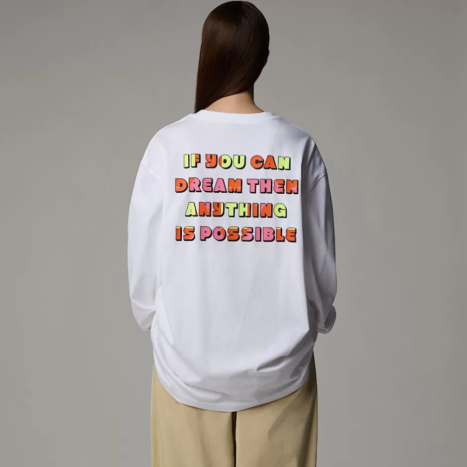 T-shirt Graphique à Manches Longues TNF X Yinka Ilori Unisexe<The North Face Discount